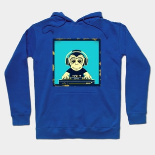 DJ Monkey Thinker Hoodie